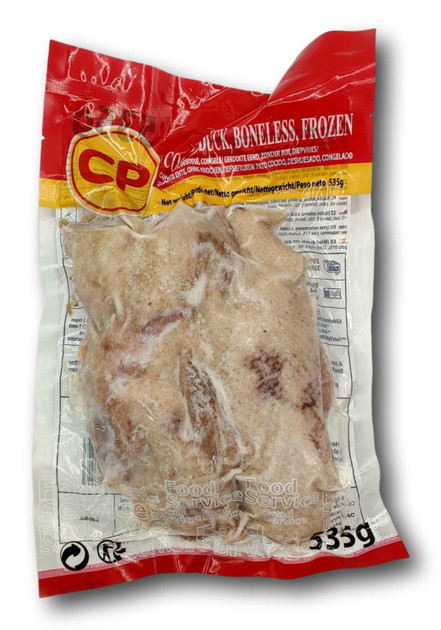(10KG) Ente, halbiert, mit Haut ohne Knochen / CP Chicken Thailand