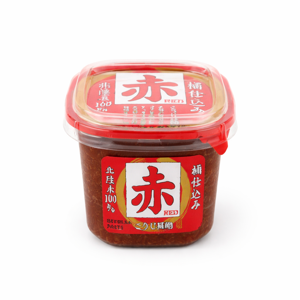 MISO AKA OKEJIKOMI  CUP 500G MISO PASTE DUNKEL YAMAGEN