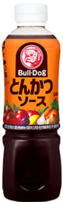 TONKATSU SAUCE, BULLDOG (500ML)