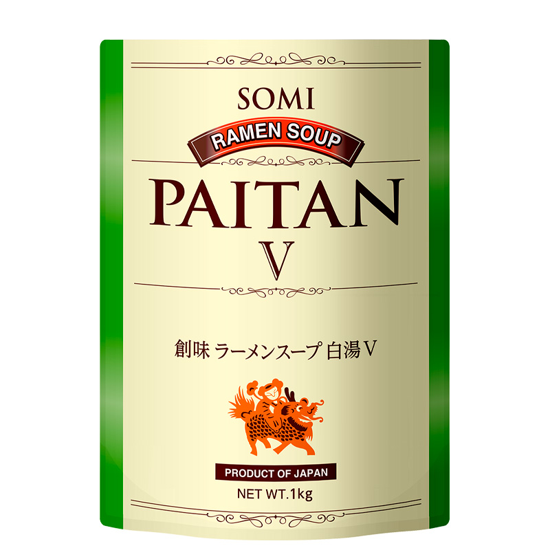 PAITAN VEGE, RAMEN SUPPE, SOUMI TONKOTSUFU SOMI