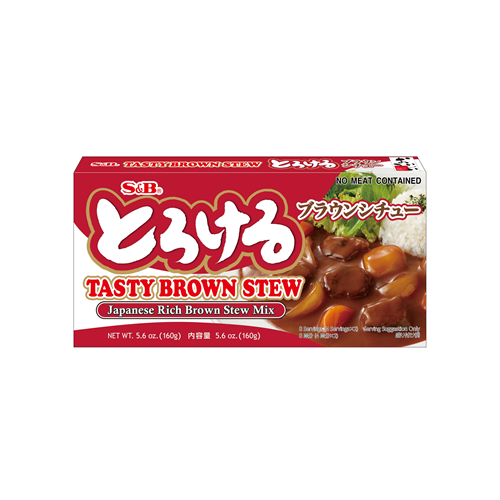 TOROKERU BROWN STEW (160g), S&B
