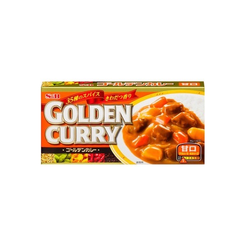 CURRY GOLDEN MILD   (240G) S&B