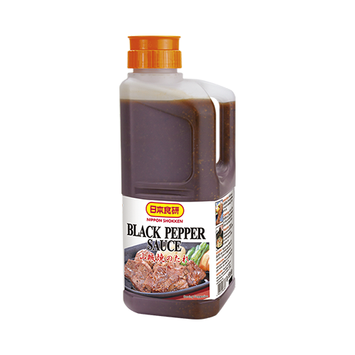 SANZOKUYAKI NO TARE 2KG, BLACK PEPPER PFEFFER SAUCE NIHON SHOKKEN