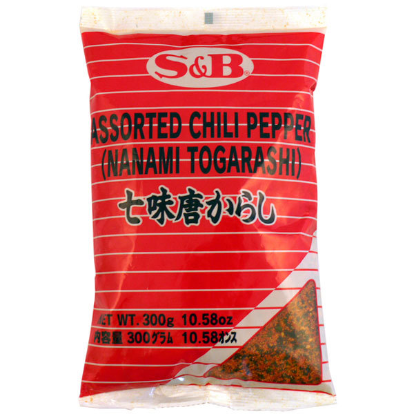 TOGARASHI SHICHIMI NANAMI (300g), S&B CHILI