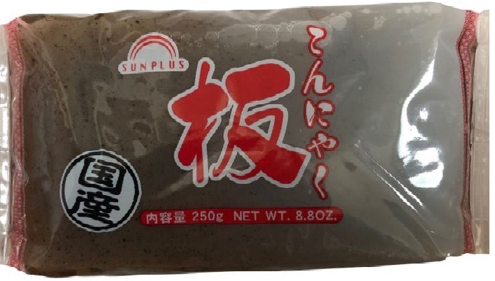 KONNYAKU KURO (250G) SUNPLUS     ITA  KONNYAKU
