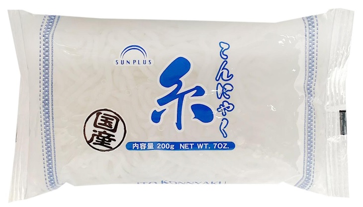 ITO KONNYAKU SHIRO NUDEL (200G) SUNPLUS SHIRATAKI