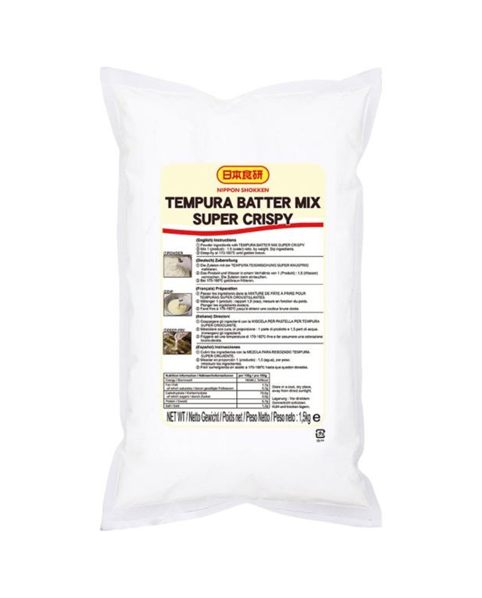 TEMPURAKO CRISPY  TEMPURAMEHL  (1,5kg), NIHON SHOKKEN