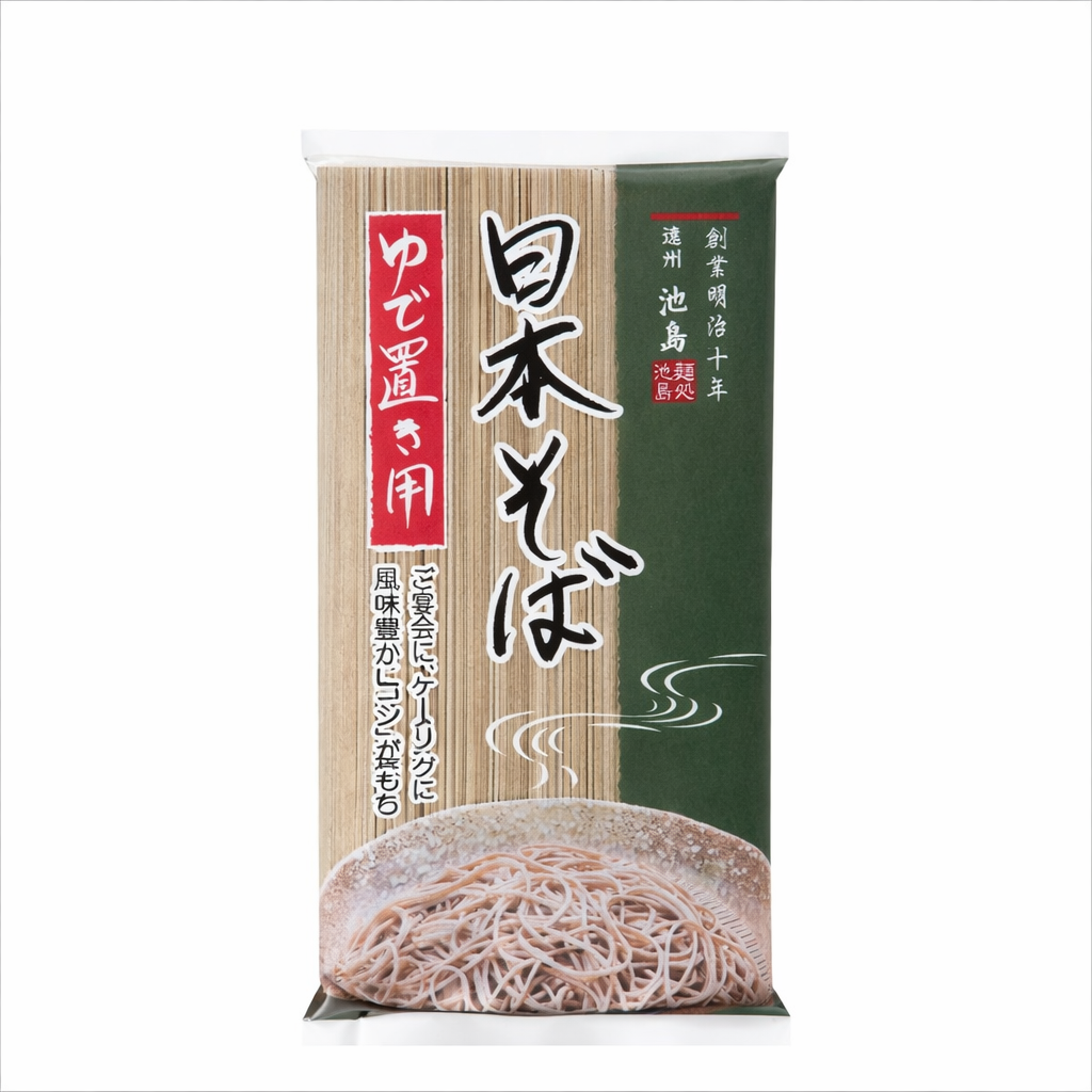 NIHON SOBA YUDEOKIYO (400g), IKESHIMA