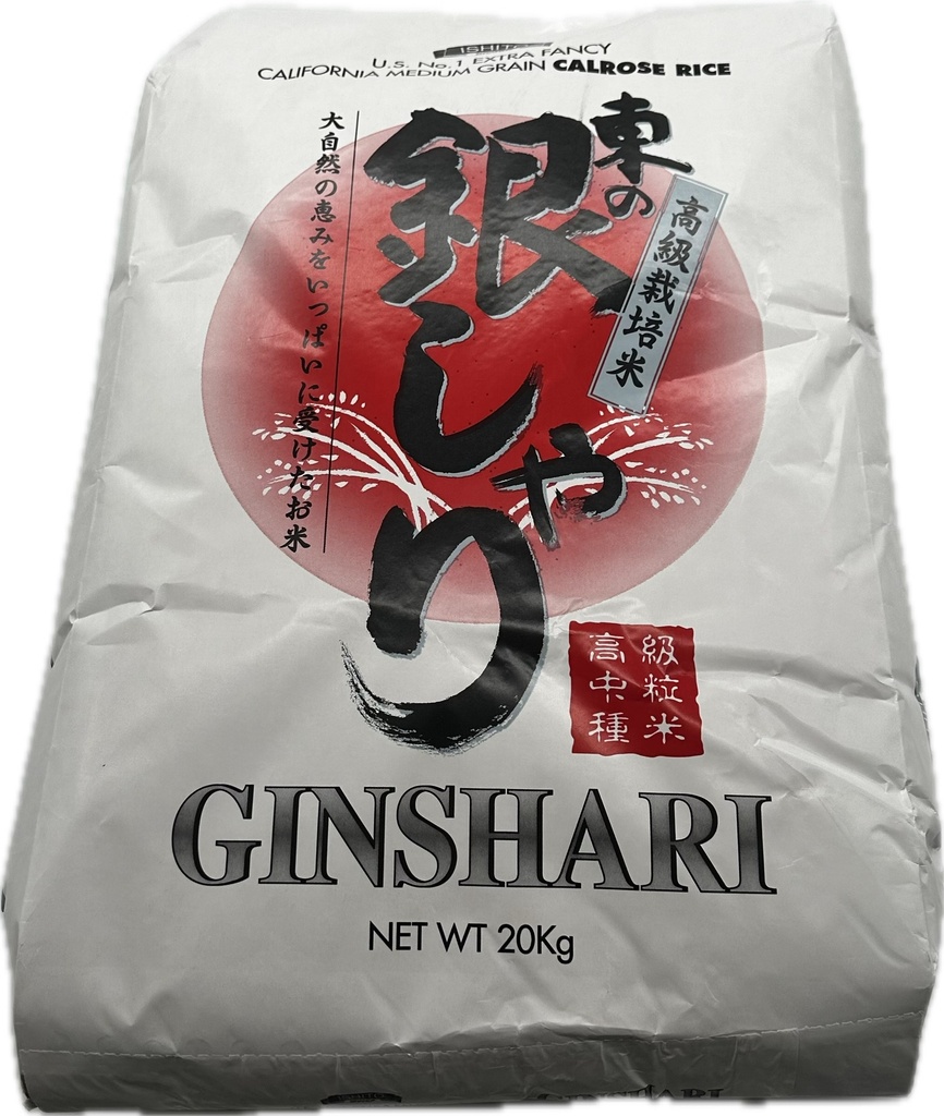 CALROSE GINSHARI RICE 20KG REIS