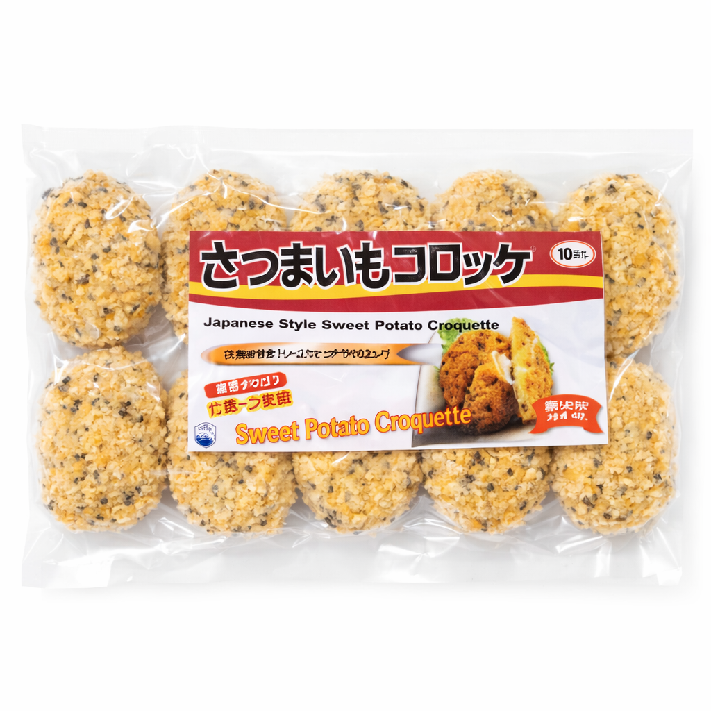 SATSUMAIMO KOROKKE, TSUKIJI 8P (480G) SÜßKARTOFFEL