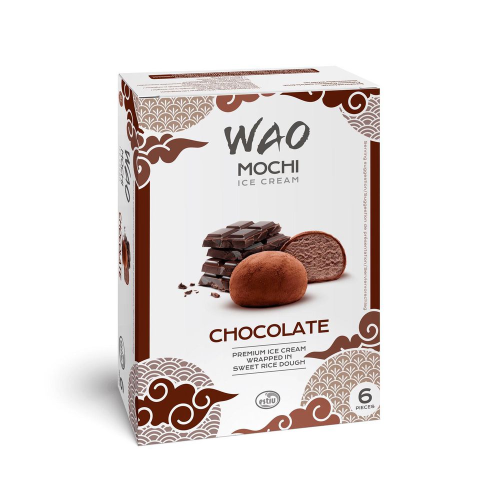 MOCHI ICE CHOCOLATE 6P EIS, WAO