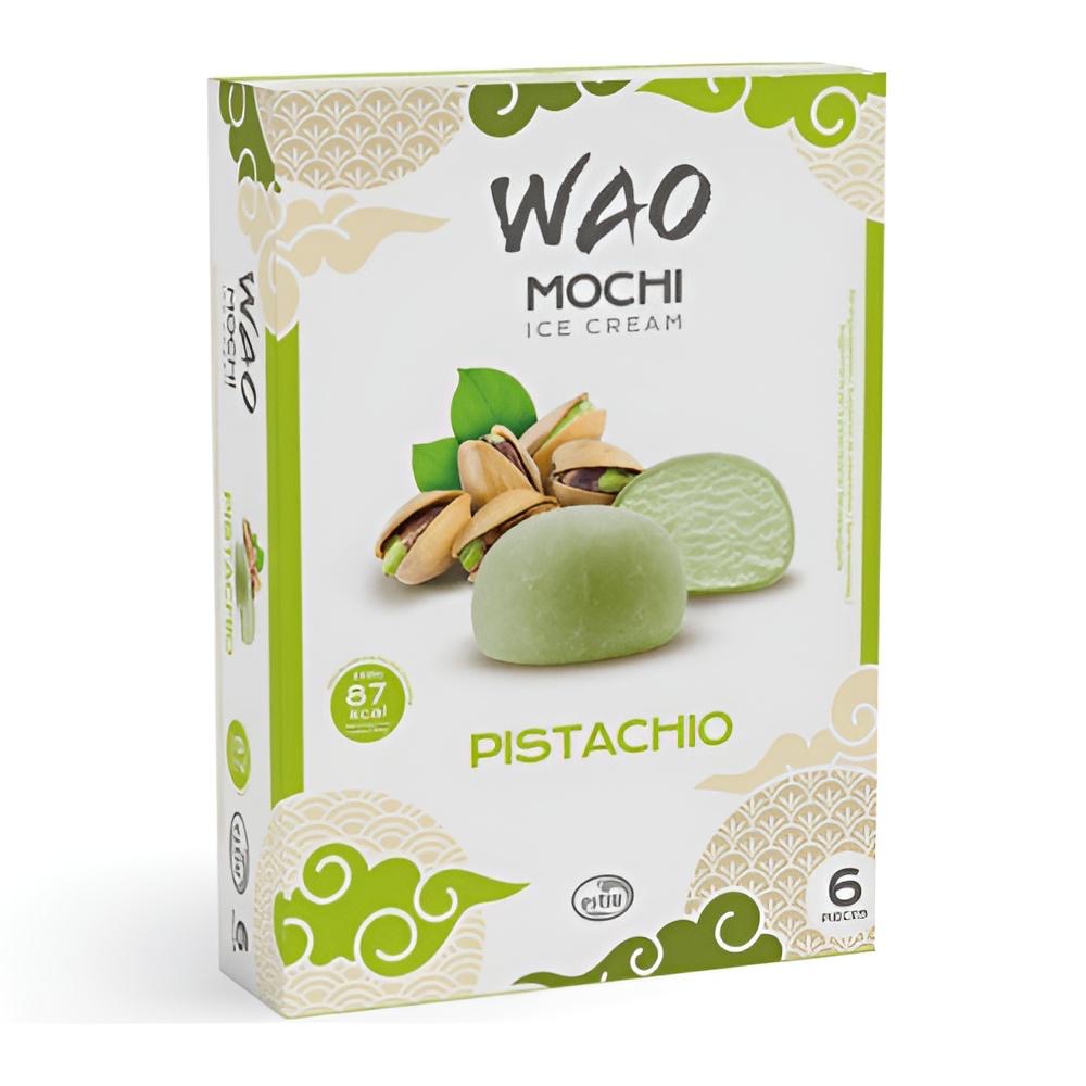 MOCHI ICE PISTACHIO 6P EIS, WAO PISTAZIE