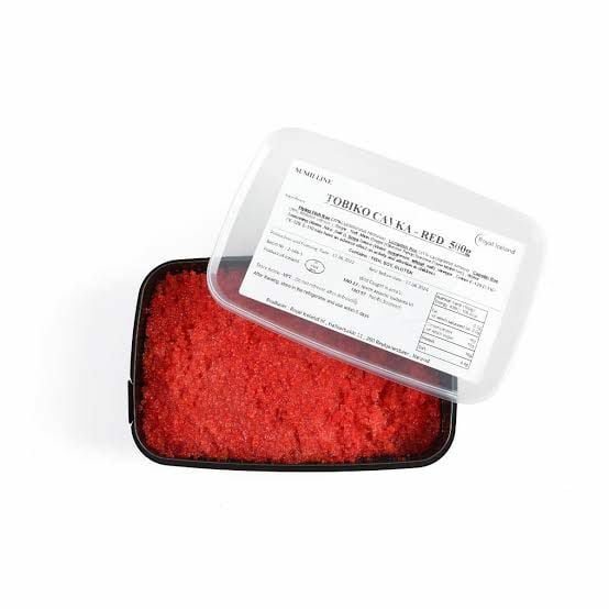 TOBIKO RED ROT FISCHROGEN (500G), JIK