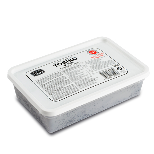 TOBIKO BLACK SCHWARZ FISCHROGEN (500g), JIK