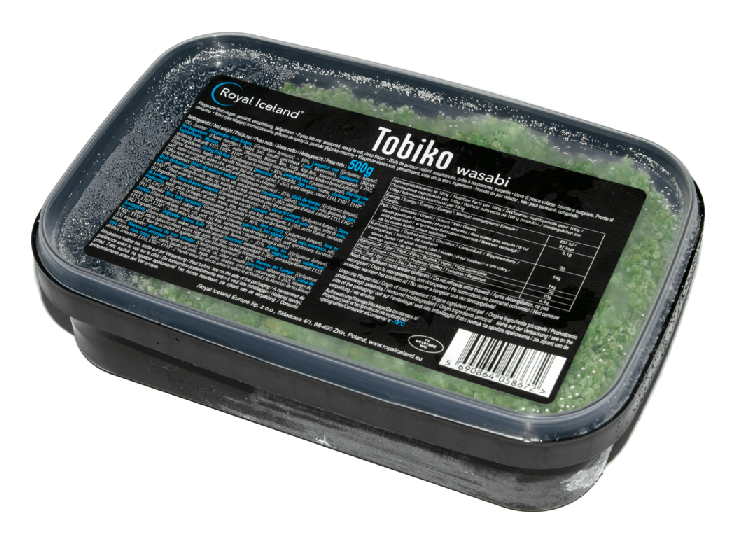 TOBIKO WASABI GRÜN FISCHROGEN (500g), JIK