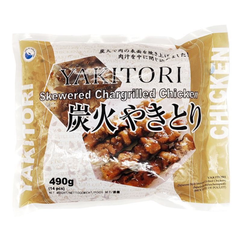 YAKITORI TSUKIJI(14P) TERIYAKI SPIEß HÄHNCHEN