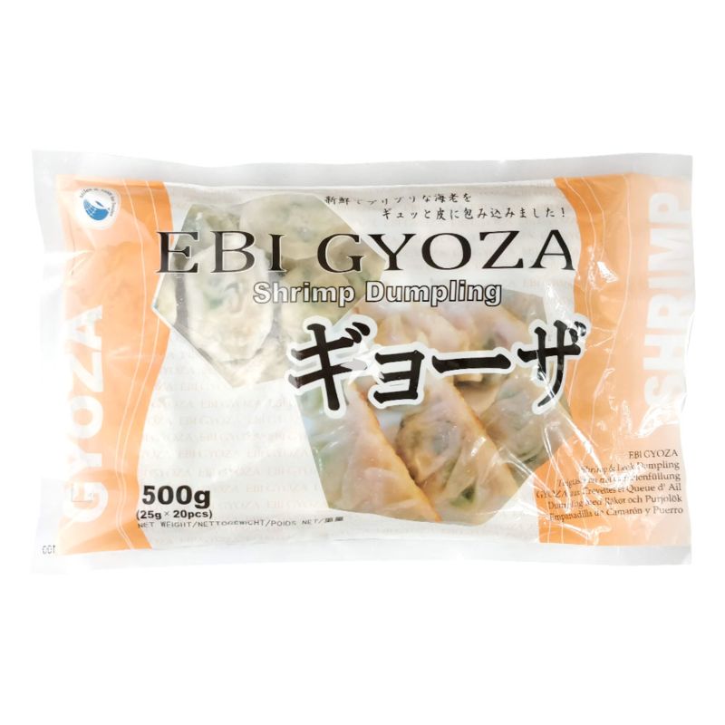 GYOZA EBI GARNELEN (500g), TSUKIJI 