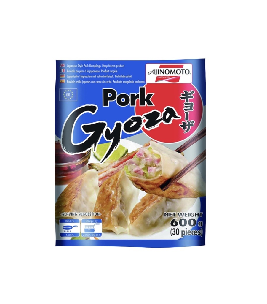 GYOZA PORK, AJINOMOTO (600G) SCHWEIN BUTA