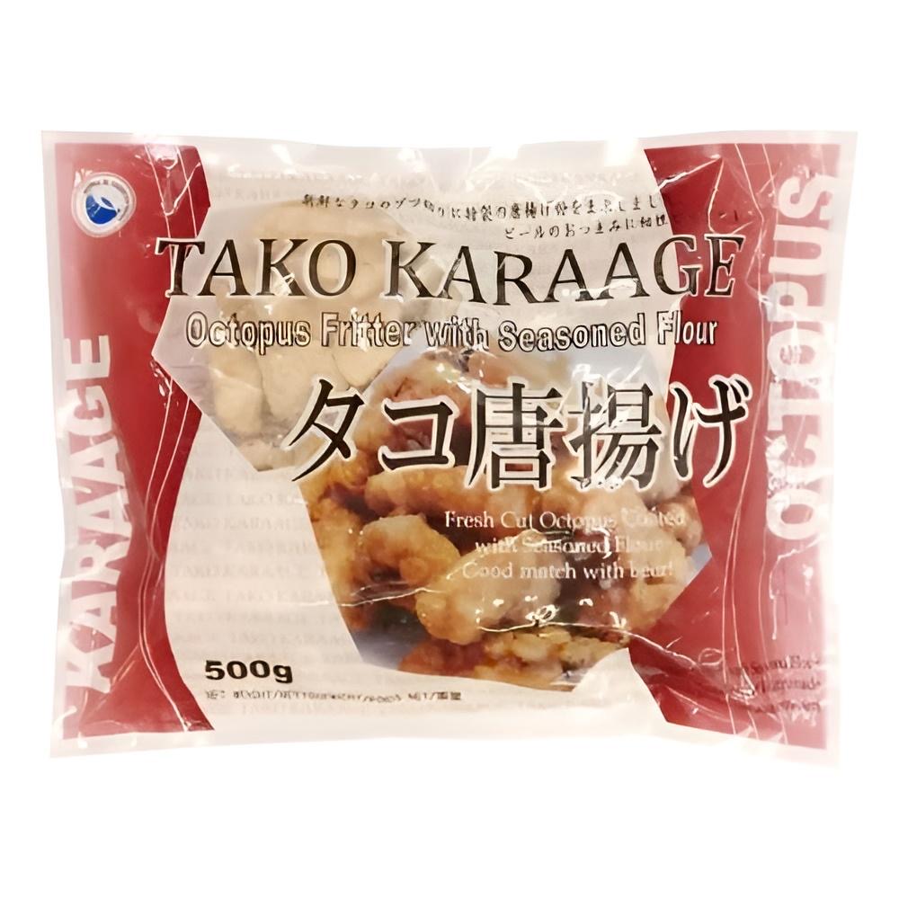 TAKO OKTOPUS KARA AGE (500g), TSUKIJI  PIRIKARA