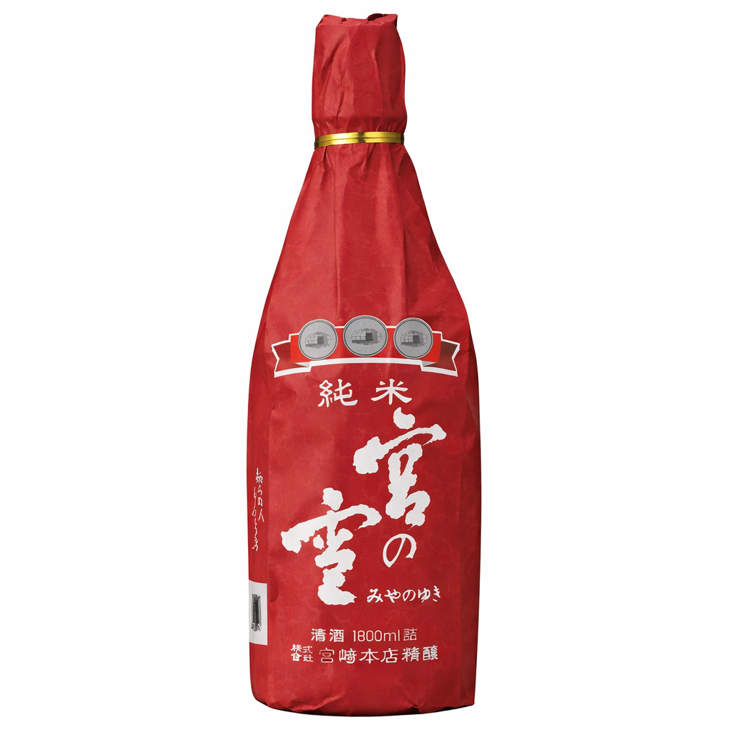 SAKE JUNMAI MIYANOYUKI (1,8L), MIYAZAKI HONTEN
