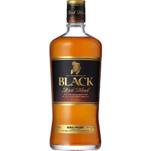 WHISKY RICH BLEND B.N. 700ML BLACK NIKKA