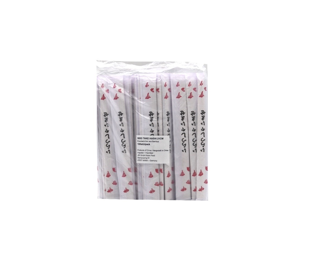 TAKE HASHI 21CM     CHINA STÄBCHEN BAMBUS
