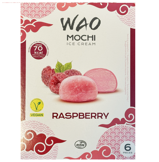 MOCHI ICE RASPBERRY 6P EIS WAO HIMBEERE