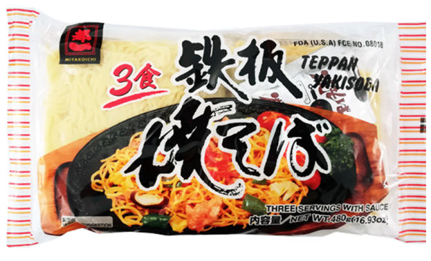 TEPPAN YAKISOBA 3P (480g), MIYAKOICHI 