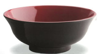 RAMEN BACHI BOWL 18,5cm KURO / SHU
