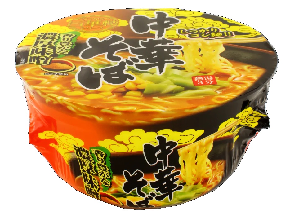 CUP NUDELN CHUKA SOBA MISO RAMEN (105g), YAMAMOTO SEIFUN