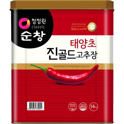 GOCHUJANG PFEFFERPASTE ROT SCHARF (14kg) CHUNG JUNG ONE