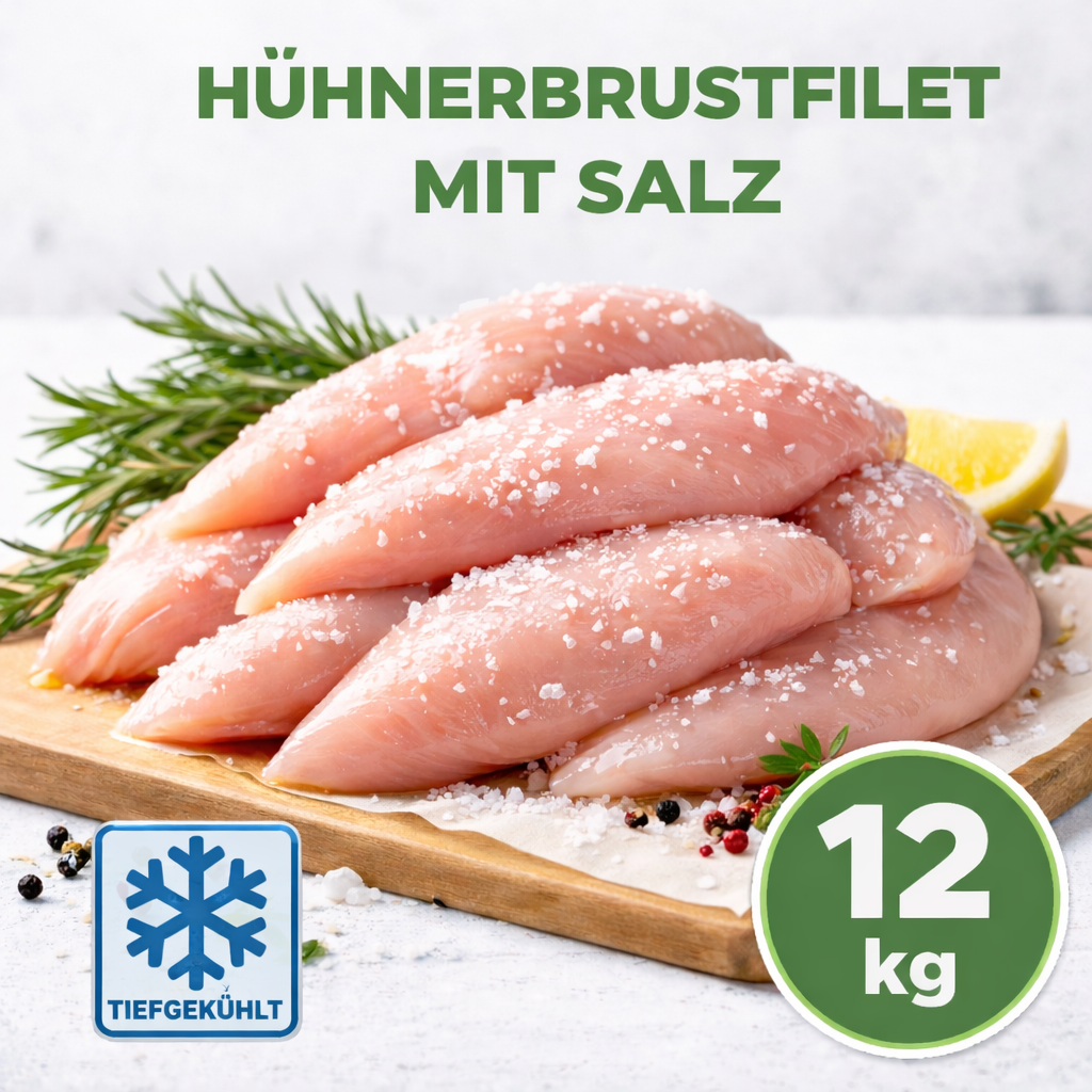 HÜHNERBRUSTFILET HÄHNCHENBRUSTFILET MIT SALZ BRAS